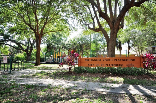 Millennium Youth Playground Uptown Neighborhood St Petersburg Florida