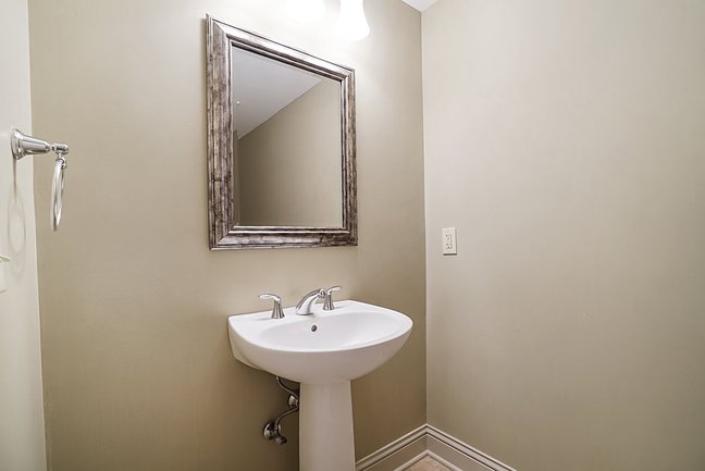 Lower Level Half Bathroom